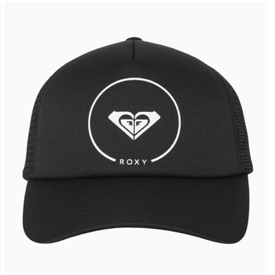 Roxy NEW Women's Truckin Trucker Hat, Black