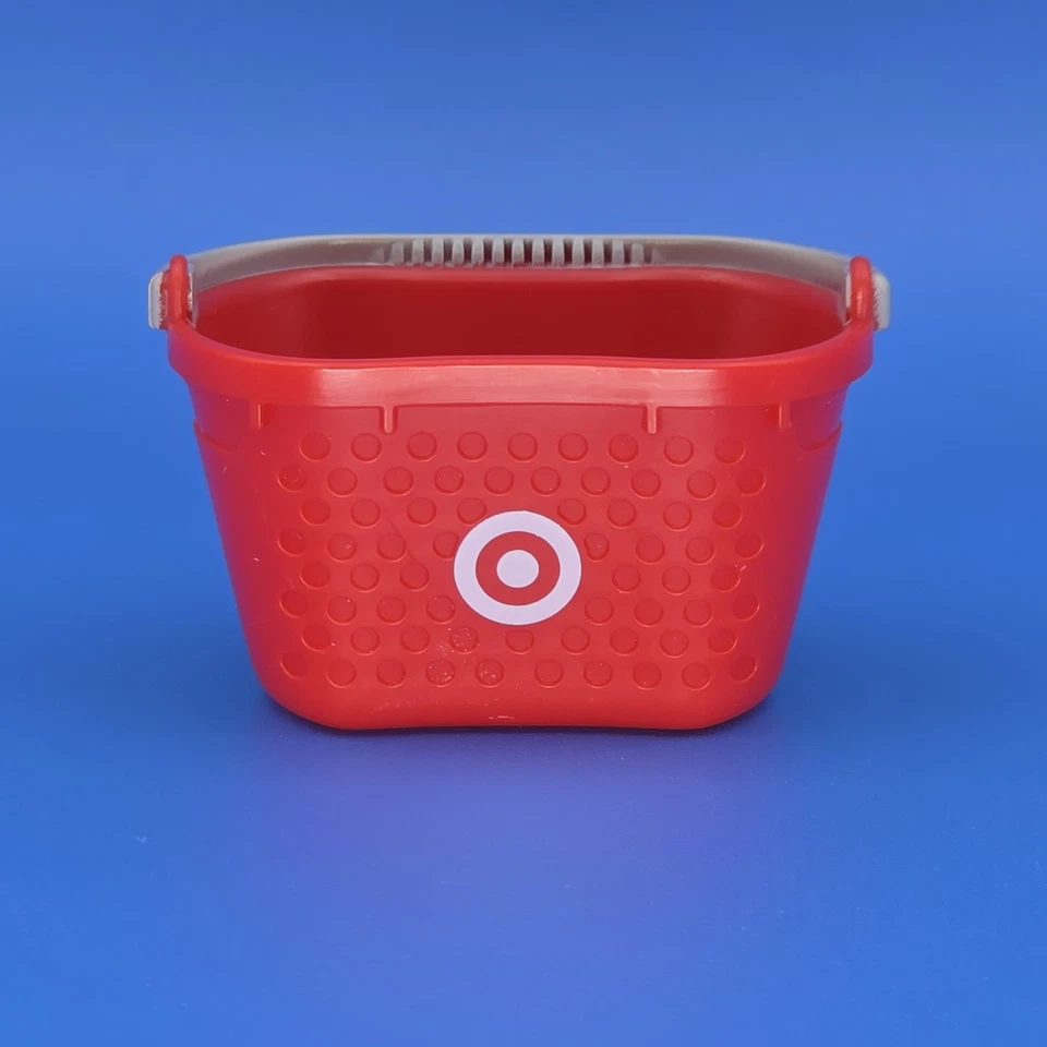 Mini cesta de la compra de plástico pieza de repuesto de juego Monopoly Target Edition Foto 4 de 4