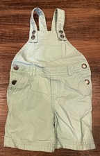 genuine kids oshkosh Overall Shorts Aqua 12 Mn