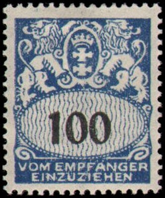 Danzig #J38 MH VF