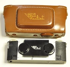 David White 35mm Stereo Realist camera with f3.5 lens and case. #6.