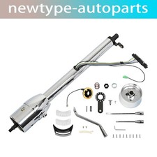 For 28 Chrome Tilt Automatic Universal Steering Column Adapter No Key