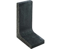 L-Stein Schmal Unbewehrt Anthrazit 60 Cm X 25 Cm X 7 Cm
