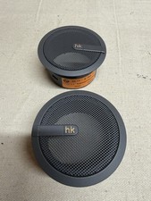 BMW E36 Gray HK Mid Range Door Speaker Grills Only Harmon Kardon OEM M3 325 328