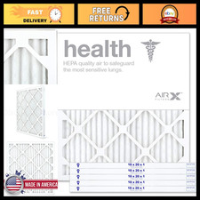18x20x1 MERV 13 Pleated Air Filters - High-Efficiency, USA-Made, Box of 6