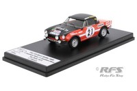 Fiat 124 Abarth Tap Rallye Rally Portugal 1973 Carpinteiro 1:43 Trofeu