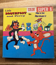 Super 8 Color Film Reel - Little Roquefort  Percy: Mouse Menace