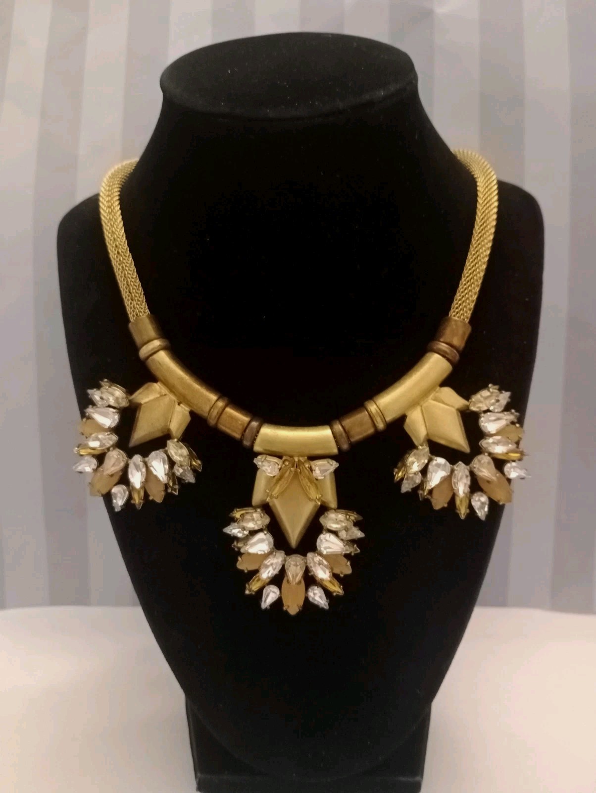 Stella & Dot Rhinestone Statement Necklace