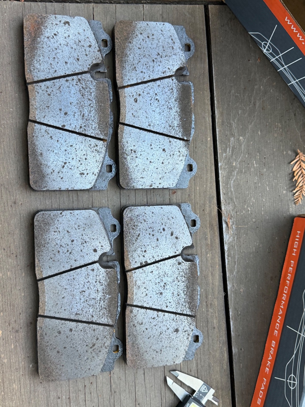McLaren 675LT Front Brake pads Set