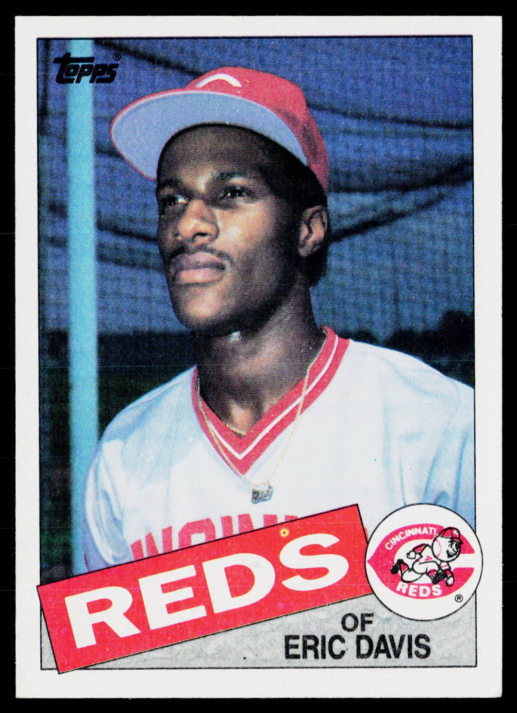 1985 Topps #627 Eric Davis