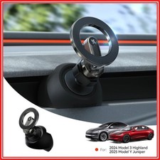 YZ Magnetic Car Phone Holder for Tesla Model 3 Y Highland Juniper Metal Mount