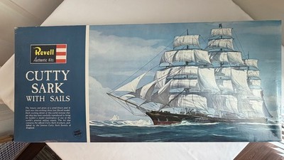 Cutty Sark Model Ship - Revell circa 1964 - open box, but brand new