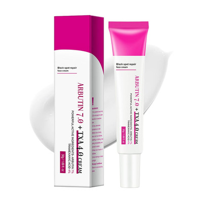Arbutin 7% + Tranexamsäure 4% Creme,Dark Spot Glow Cream,Anti Pigmentflecken Ges