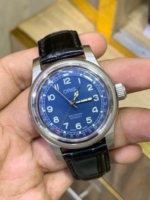 ORIS Big Crown Pointer Date Blue Dial   Calibre 754 Automatic Swiss Watch