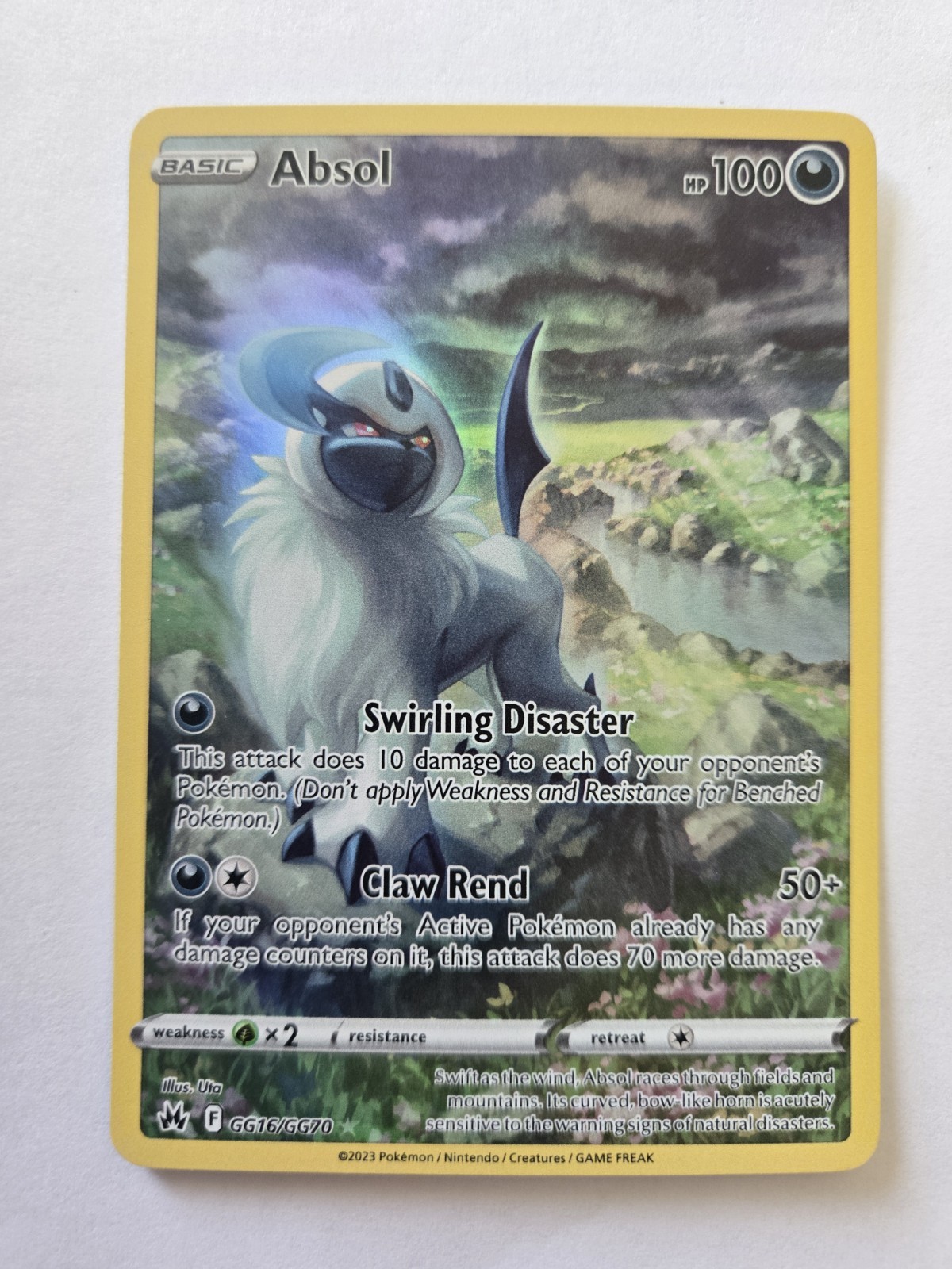 Pokémon TCG | Crown Zenith: Galarian Gallery | Absol | #GG16/GG70