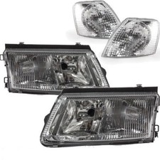 für VW Passat 3B Scheinwerfer Set Rechts Links Blinker Weiß +Nebel H7/H4 96-00