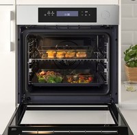 AEG Built KULINARISK 004.210.86 Built In Single Steam Oven in Stainless Steel