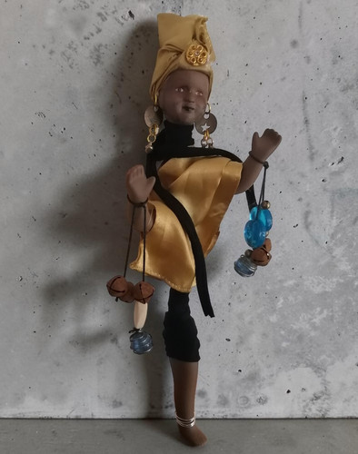 Maria Laveau Revenge Manifestation Rattle , No USA Tariffs To Pay