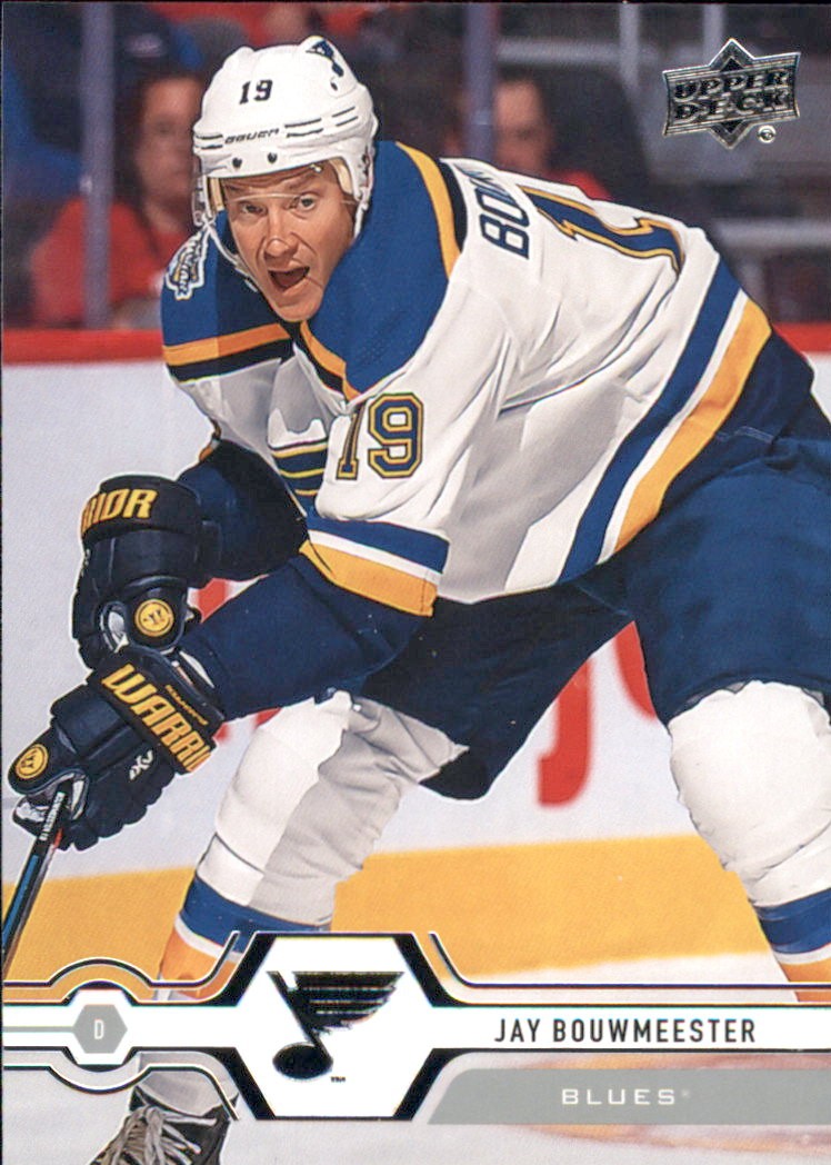 2019-20 Upper Deck #372 Jay Bouwmeester - HKY
