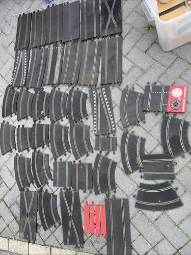 Scalextric Gerades Gleis 40 Stück