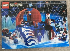 Lego 6983 Ice Station Odyssey 1993 100% Complete with Instructions and Inner Box