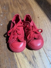 Converse All Star Toddler Shoes Boy's/Girl's, Size 7, Red
