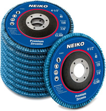Proposed Value: NEIKO 11142A 10 Pack Zirconia Flap Discs 4-1/2 for Angle Grinder