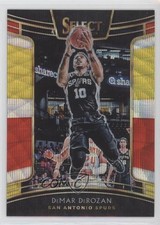 2018-19 Panini Select Concourse Tri-Color Prizm DeMar DeRozan #23 0fz1