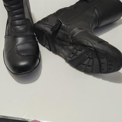 Tour Master Solution Motorcycle Boots Men\'s Size 10 Waterproof Road Riding Black s-l400.jpg main image 2
