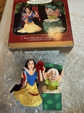 Hallmark Keepsake Snow White And The Seven Dwarfs Ornament Anniversary Disney