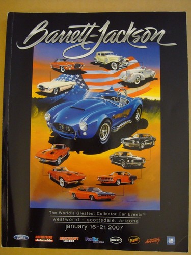 2007 07 Barrett-Jackson Scottsdale Collector Car Event Auction Catalog Book - Picture 5 of 10