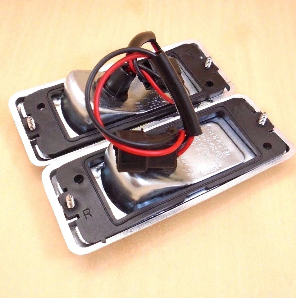 PARA MAZDA RX3 RX4 929 PASTILLA INTERMITENTE LUCES MARCADORAS LATERALES LENTE ROJO X4 PLÁSTICO Foto 4 de 4