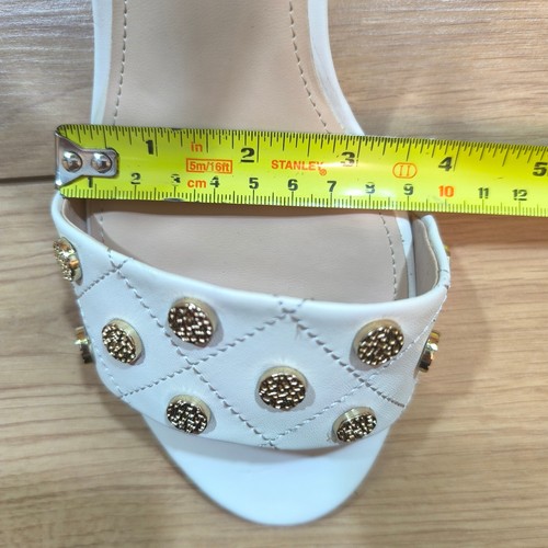 DKNY Henli Ankle Strap Ivory Schuhe Größe UK 8,5 / 42,5 EU, falsch markiert! - Bild 12 von 16