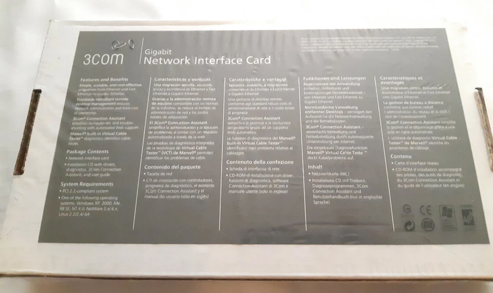 Brand New 3Com PCI Gigabit Ethernet Network Card   - Image 2 of 3
