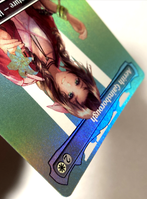 MTG Aerith Gainsborough (Borderless Foil) Final Fantasy 0374 FFVII