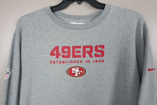 NIKE SAN FRANCISCO 49ERS SWEATSUIT HOODIE + PANTS NFL TEAM ISSUED (SIZE 2XL) - Picture 2 of 20