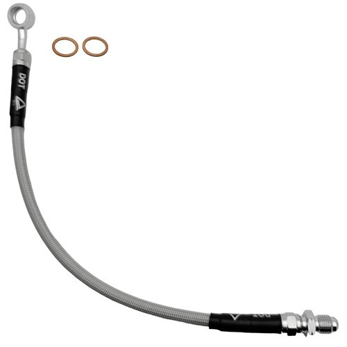 Stainless Steel Braided Upper Front ABS Brake Hose BMW K1200LT - Foto 3