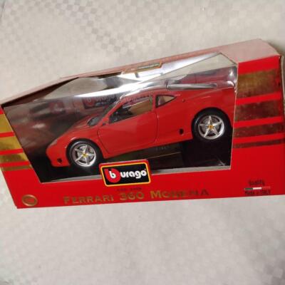 ブラーゴ　burago FERRARI 360 MODENA 1/18 Bburago ブラーゴ フェラーリ360 MODENA (1999) 1/18 ミニカー