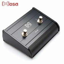 Hosa Technology FSC-385 Guitar-Style Dual-Latching Footswitch Pedal - Black