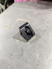 GENUINE 8020 Inc 29PA05 Aluminum 2 Hole Inside Corner Gusset 10 BLACK !Charity!