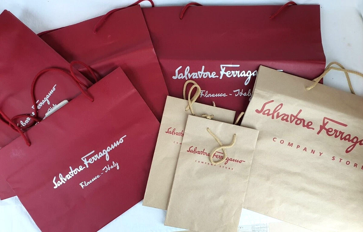 Salvatore ferragamo top paper bag