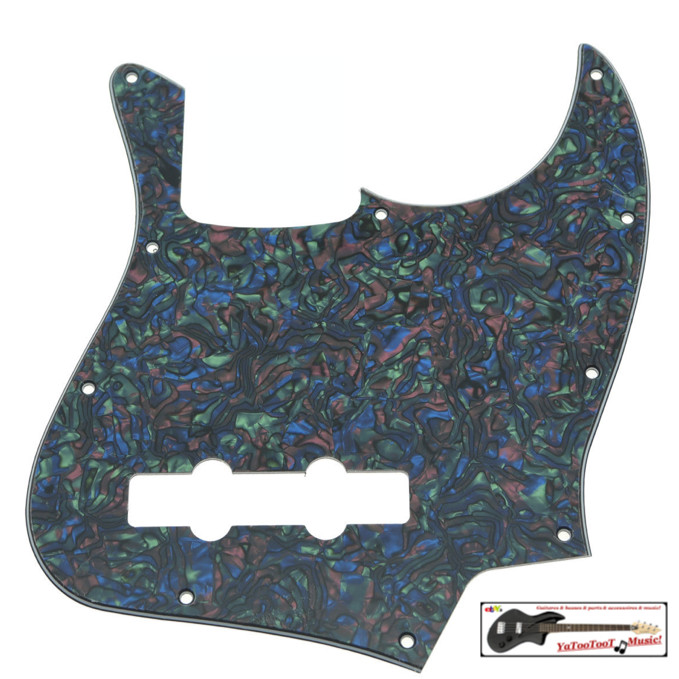 Pickguard Jazz Bass 3 plis anti-rayures plaque de protection shell pour guitare JBass