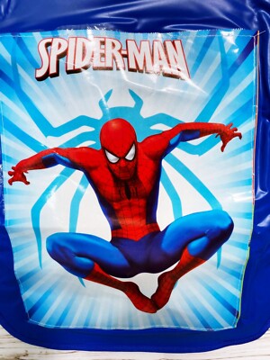 Spider-Man Boys Blue Vinyl Apron Cooking Crafts Handmade Mandil | eBay