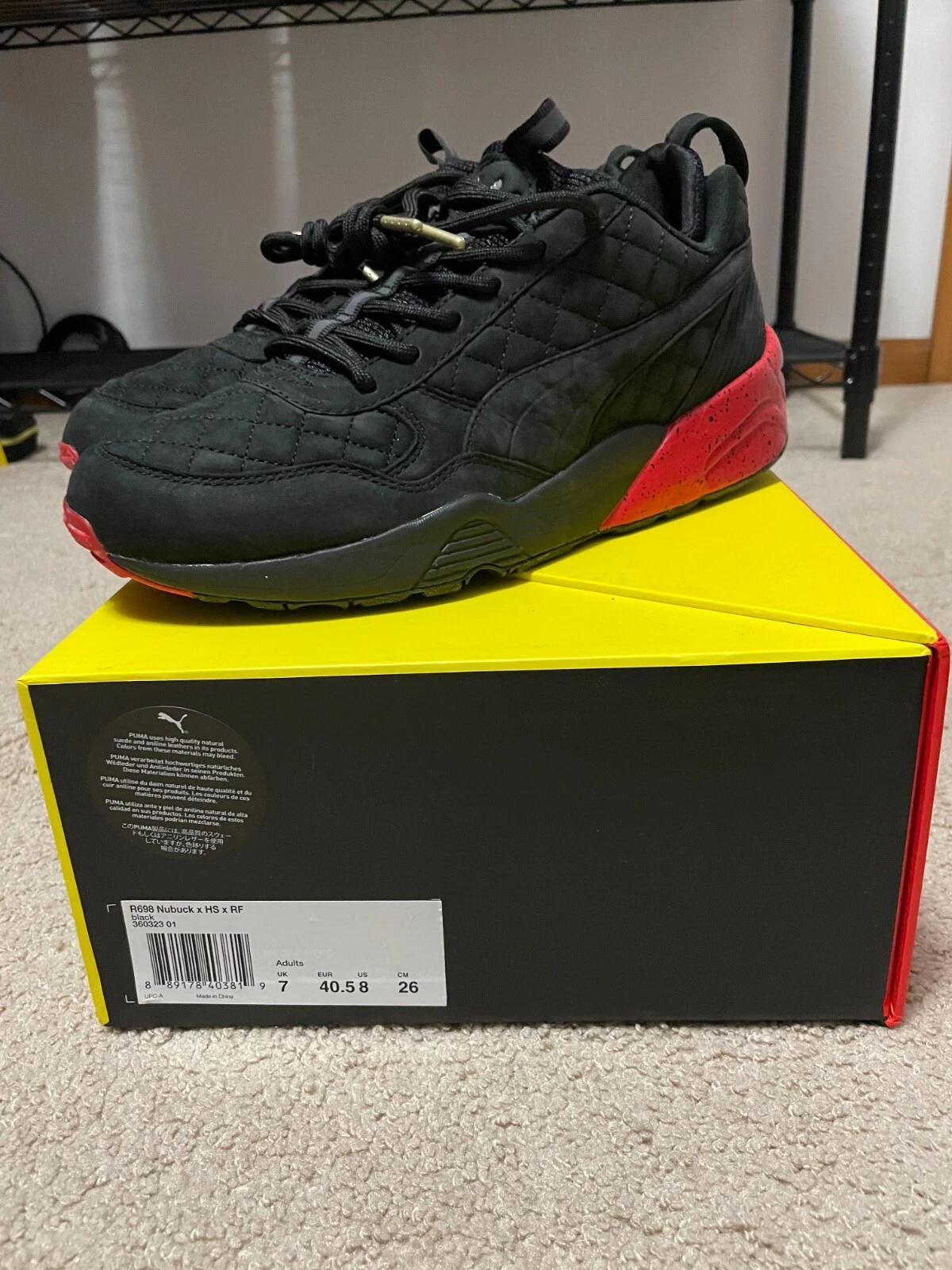 "Taglia 8 Puma x Ronnie Fieg x Highsnobiety RF698 ""A Tale of Two Cities"