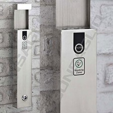 ART. 2605 POSACENERE IN ACCIAIO INOX DA MURO