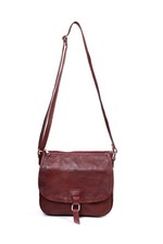 Women's Real Leather Long Strap Crossbody Shoulder Satchel Handbag Purse