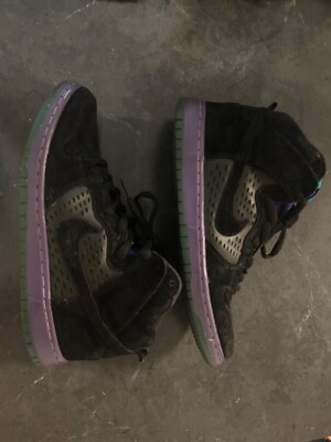 Size 10 - Nike Dunk Pro SB High Black Grape
