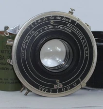 Ilex Paragon Anastigmat f4.5 5 1/2 Inches Large Format Lens