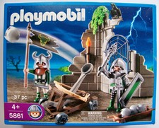 playmobil knights catapult