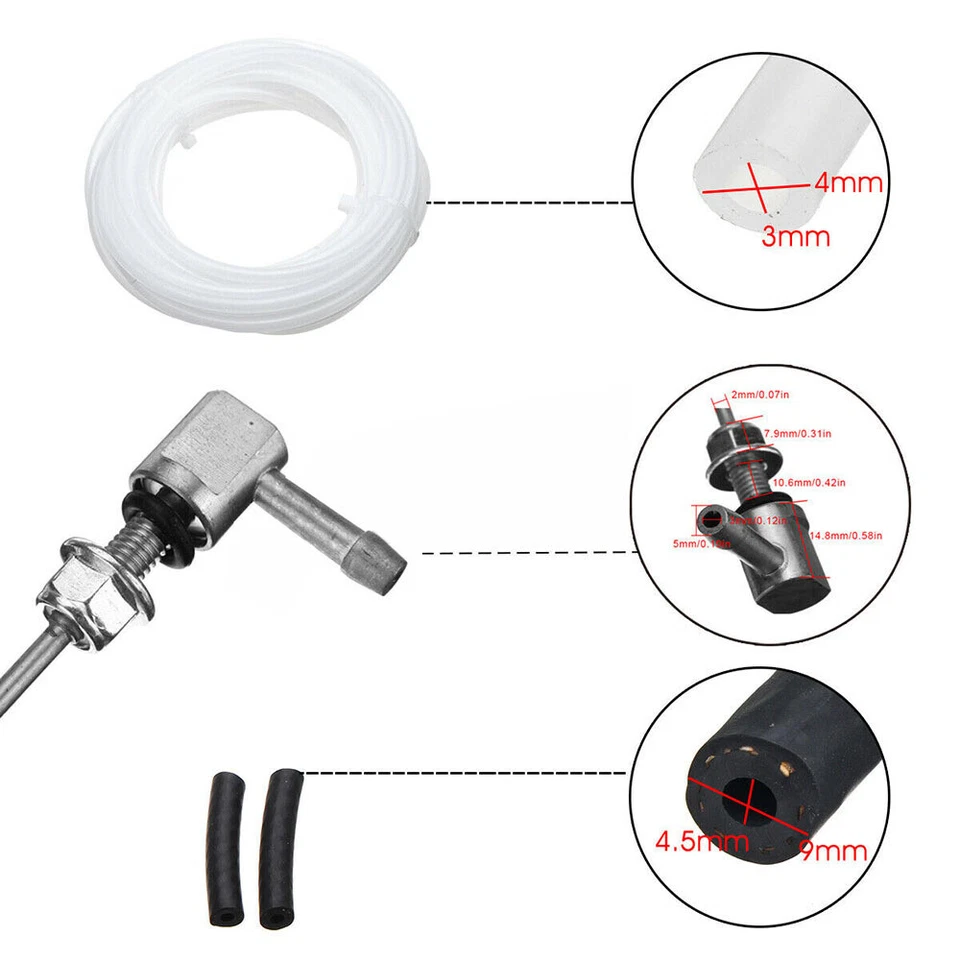 Diesel Heater Fuel Tank Sender Pipe Pick Up Hose For Webasto Eberspacher UK - Image 3 of 4